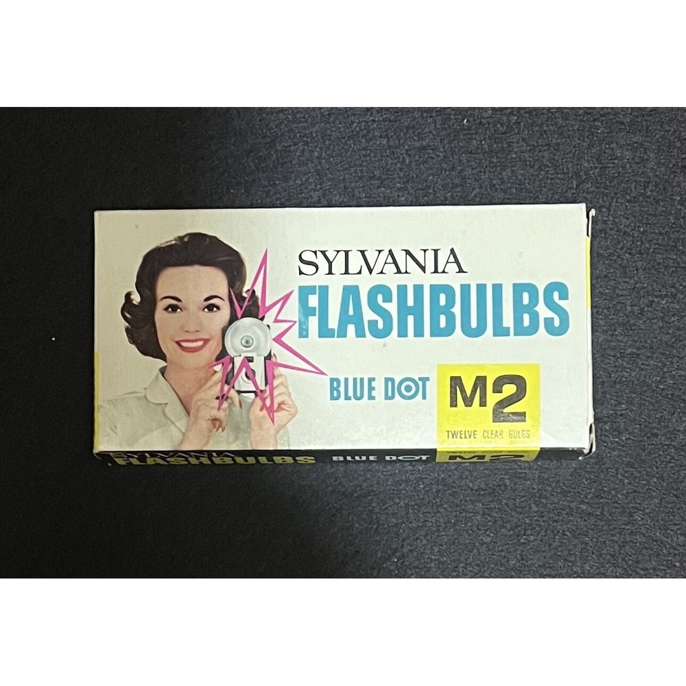 Sylvania Flashbulbs Clear M3 Box of‎ 12 Bulbs